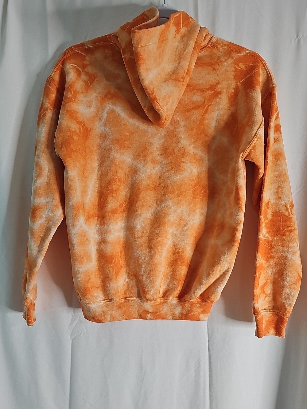Disney Kids Orange Plush Hoodie with Label - Picture 4 of 5